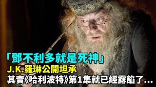 J.K.羅琳公開回應「鄧不利多就是死神」的說法！其實《哈利波特》第1集就已經藏貓膩了...