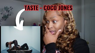 COCO JONES - TASTE (Reaction video)