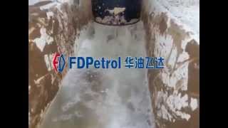 Dewatering unit for water based mud drilling waste management