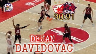 Crvena Zvezda-Saski Baskonia DEJAN DAVIDOVAC trojka