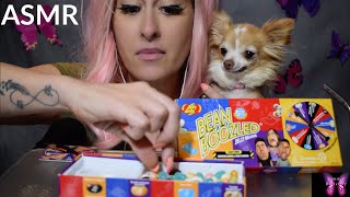 ASMR/Mukbang - Eating BeanBoozled Jelly Beans 5th Edition (Soft, Funny Eating Sounds) 먹방