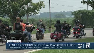 Kent City community holds rally against bullying