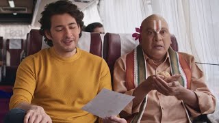 Mahesh Babu and Rajendra Prasad Super Fun Ad | Abhibus | Manastars