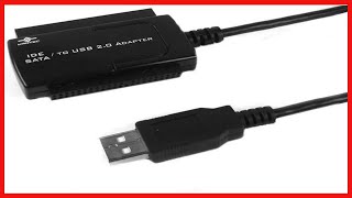 Vantec CB-ISATAU2 SATA/IDE to USB 2.0 Adapter Supports 2.5-Inch, 3.5-Inch, 5.25-Inch Hard Disk Drive