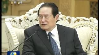 新闻联播2012-03-27 周永康会见塔吉克斯塔客人