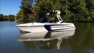 2015 Super Air Nautique 230- Silver Cloud/ Indigo Metallic On Water