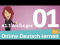 Learn German / A1.1 Beginner / introduce yourself / the alphabet / numbers / pronunciation