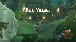 Rito Village to Flight Range - Divine Beast Vah Medoh Quest from Kaneli - Zelda Breath of the Wild