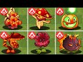 ALL FIRE Plants Power-Up vs PvZ 2 Final Bosses Fight! - Plants vs Zombies 2 Final Boss