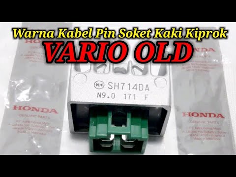 Warna Kabel Socket Kiprok Vario Old SH7141DA - YouTube