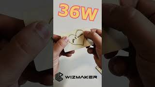 Wizmaker L1 36 W : engraveur laser puissant !