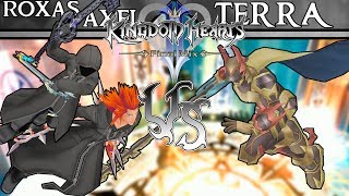 [KH2FM] Vengeful Roxas and Unrelenting Axel vs Berseker Terra