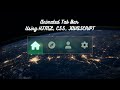 Creating Awesome Tab NavBar | Navbar HTML CSS JavaScript | Responsive NavBar Masterclass