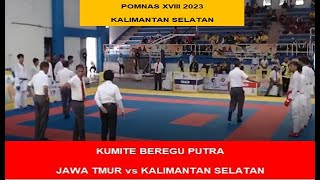 POMNAS XVIII 2023 _ KUMITE BEREGU PUTRA _ JATIM vs KALSEL