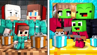 JJ And Mikey Found SQUID GAME ?!  FAMILY JJ And Mikey Players in SQUID GAME in Minecraft Maizen