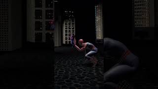 Spiderman into the spider verse alternative version in blender. #b3d #blender #blender3d #spiderman