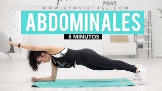 Rutina rápida de abdominales | 5 minutos