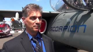 Textron AirLand Scorpion jet tour