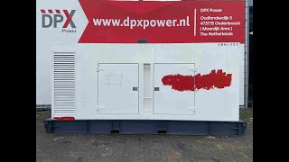 DPX Power: Scania DC16 - 550 kVA Generator - DPX-12087