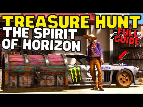 Forza Horizon 5-Traesure hunt THE SPIRIT OF HORIZON-FH5 Treasure chest location-fh5 treasure