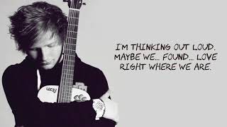 Thinking Out Loud by Ed Sheeran  LYRICS MUSIC    YouTube