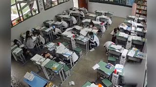 Brave teachers efficiently evacuate students during Sichuan quake