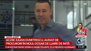 Baronul Iulian Dumitrescu a ajuns la DNA. Noi acuzații ale procurorilor