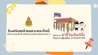 VTR โรงเรียนบ้านเกาะกระโพธิ์ โครงการ\