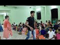 pranava pranayama lesson during vijayadashami 2022 at yoganjali natyalayam