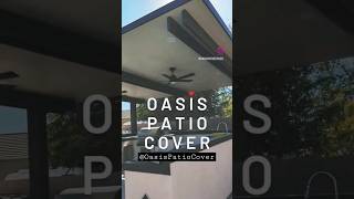 4K Aluminum cantilever patio cover in Gilbert, AZ 👍Hit that Like Button!! #oasispatiocover