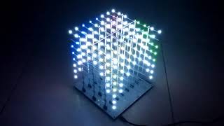 iCubeSmart 3D8RGB-SMD Led Cube Light DIY Kit Demo Video