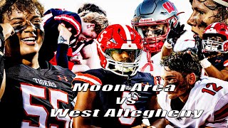 INTENSE RIVALRY COMEBACK! | Moon Area (PA) vs West Allegheny (PA) | High School Football