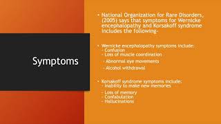 Wernicke-Korsakoff Syndrome By Kennedy Ralph