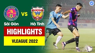 Highlights Sài Gòn vs Hà Tĩnh | Cầu vồng 30m trong thủy chiến tuyệt đẹp - rượt đuổi 5 bàn đỉnh cao