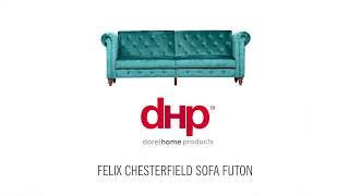 DHP Felix Chesterfield Sofa Futon