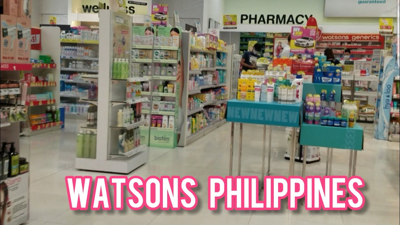 WATSONS TOUR // WATSONS PHILIPPINES - YouTube