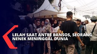 Diduga Kelelahan, Seorang Nenek Meninggal Dunia Saat Antre Mengambil Bansos