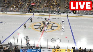 NHL LIVE🔴 Toronto Maple Leafs vs Boston Bruins | Game 1 - 20th April 2024 | NHL Full Match - NHL 24