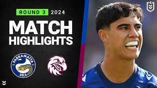 NRL 2024 | Eels v Sea Eagles | Match Highlights