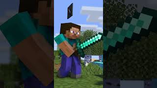 ビーコンの攻撃力上昇の裏側。 / Behind the beacon's increased attack power. 【Minecraft Animation】#shorts