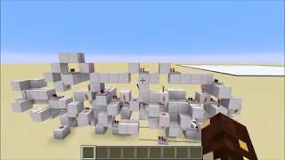 Modular binary divider in Minecraft