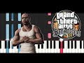 Gta San Andreas Theme (Piano Tutorial)