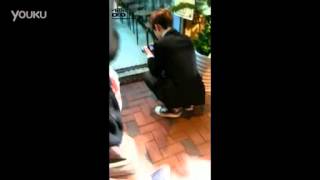 [Fancam] 130701 EXO filming on the street in HongKong (D.O. Focus)