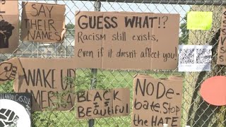 Group rallies in Levittown at Black Lives Matter demonstration