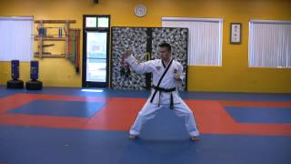 Sohng Ahm 5 green belt form moves 6 12