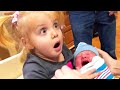 Super Adorable Moment When Big Brothers And Big Sisters Meet Newborn Baby For The First Time