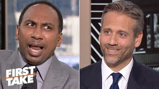 Stephen A. can't believe Max puts Giannis above LeBron: 'You have lost your mind!' | First Take