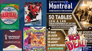 OLD Baseball Pack , MEGA Deals on Cards and Pokémon Packs! | Collection Montreal Card Show Vlog