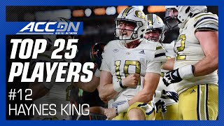 #12 Georgia Tech QB Haynes King | 2024 ACC Top 25 Players