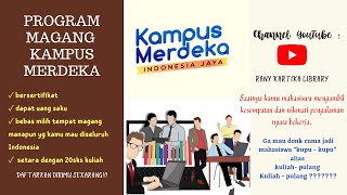 MAGANG Kampus Merdeka dapat uang saku + sertifikat #mahasiswa #kampusmerdeka #magang